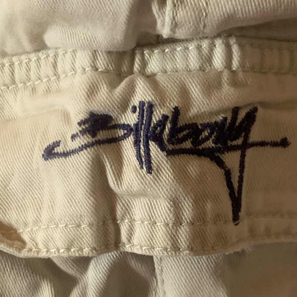 BILLABONG Vintage Light Khaki Cargo Shorts - Size 25 Waist - Picture 4 of 7